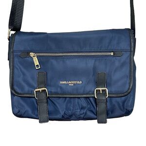 Karl Lagerfeld Bags Karl Lagerfeld Cara Messenger Bag Navy